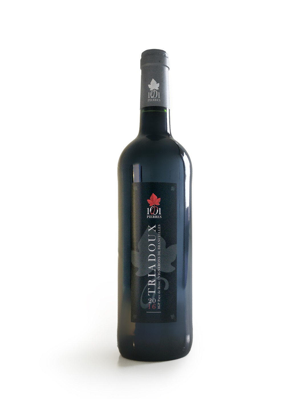 Triadoux : Vin Rouge Conventionnel - Bouteille de 75 cl - 1001 Pierres